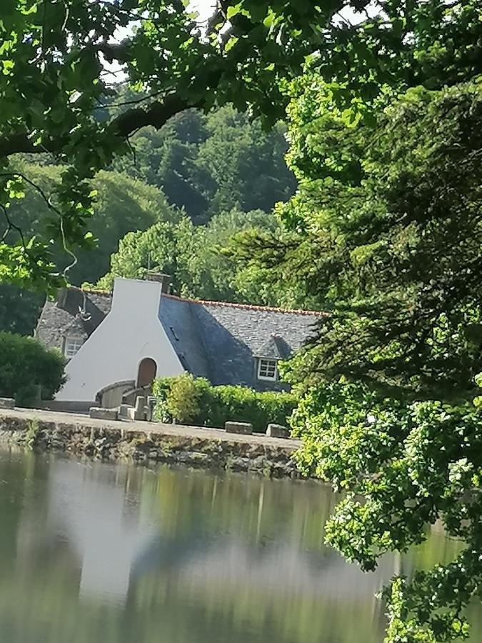 Moulin De Brezal Et Etang A 20 Minute De La Mer Plouneventer Luaran gambar